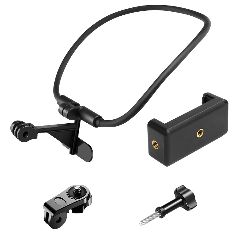 G11 Hands Free Neck Mount Camera Phone Stand Holder Collar Type Action Camera Bracket