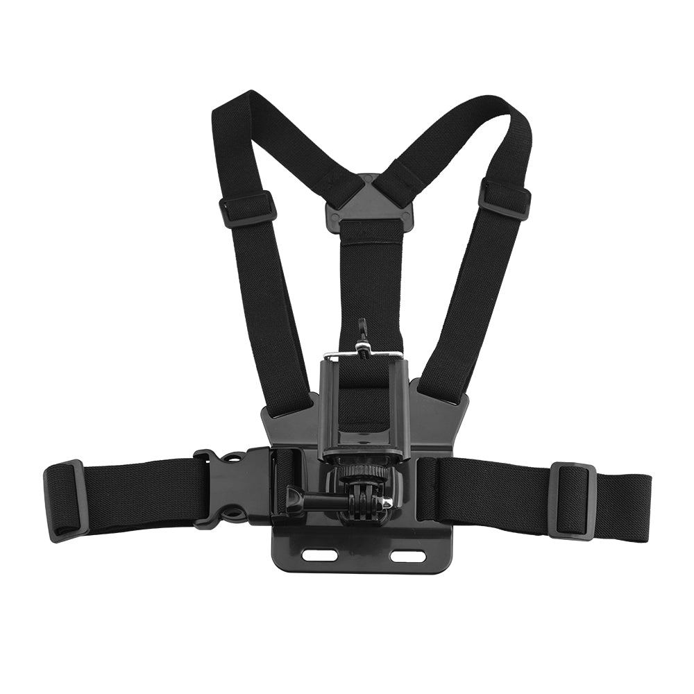 BRDRC DJI-8982 Mobile Phone Mount Chest Strap Vlog Video Recording Phone Holder Chest Harness Belt