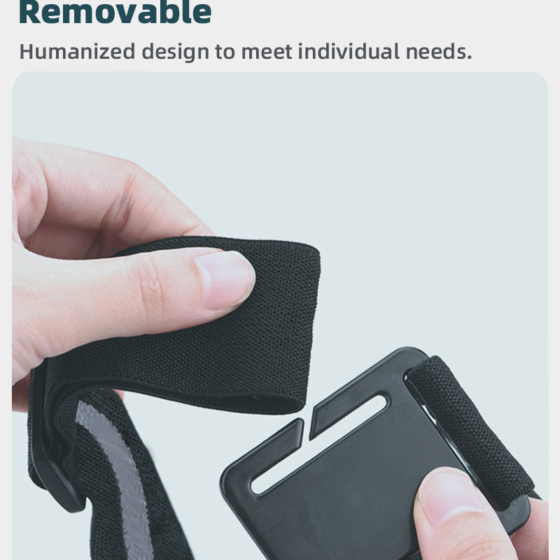 BRDRC DJI-8862 Cellphone / Camera Mount Head Strap Vlog Video Shooting Mobile Phone Holder Head Fixing Belt