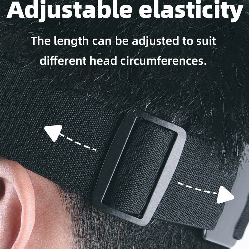 BRDRC DJI-8862 Cellphone / Camera Mount Head Strap Vlog Video Shooting Mobile Phone Holder Head Fixing Belt