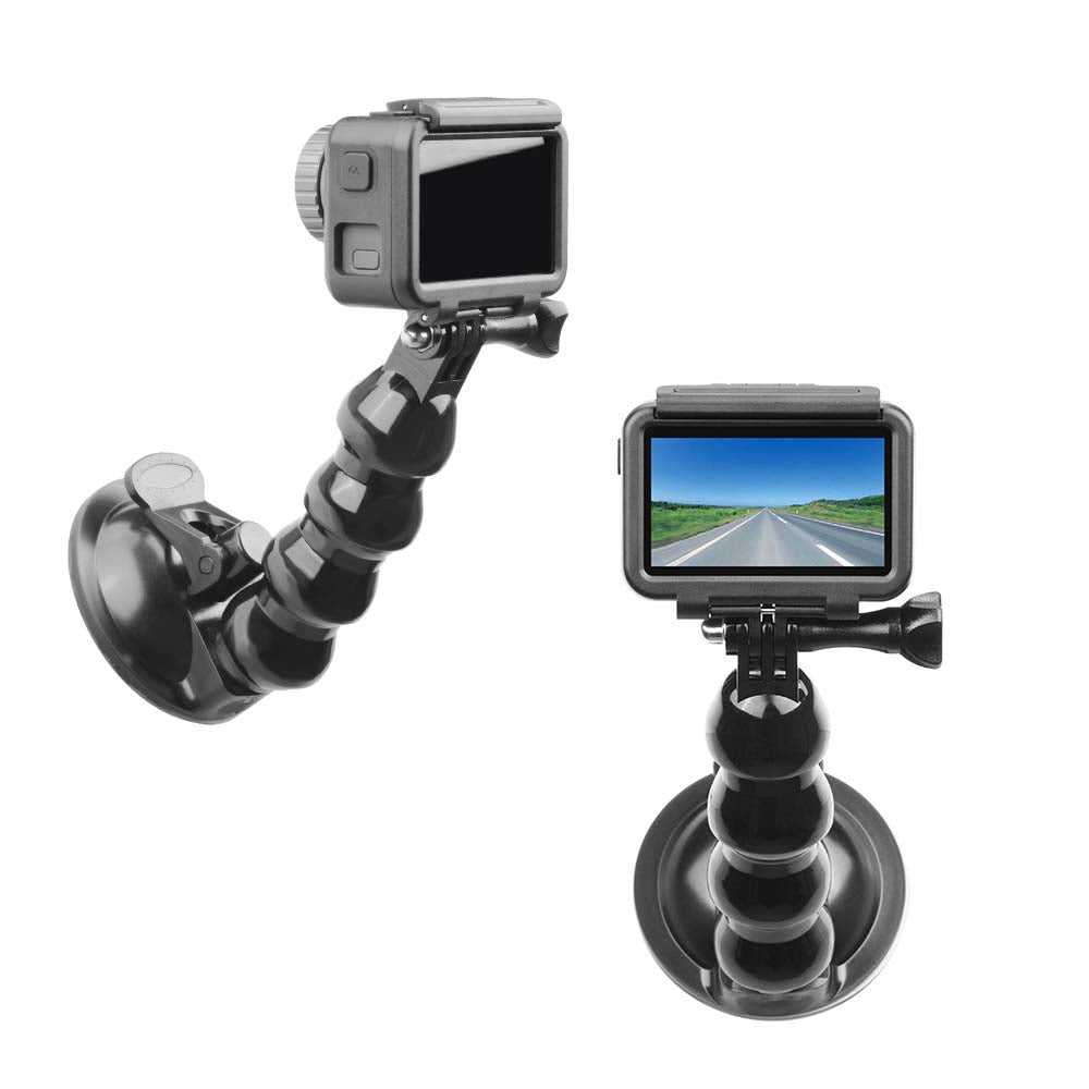 BRDRC DJI-3215 for DJI Osmo Action Sucker Mount Bracket Sport Camera Car Holder Suction Cup Support Stand