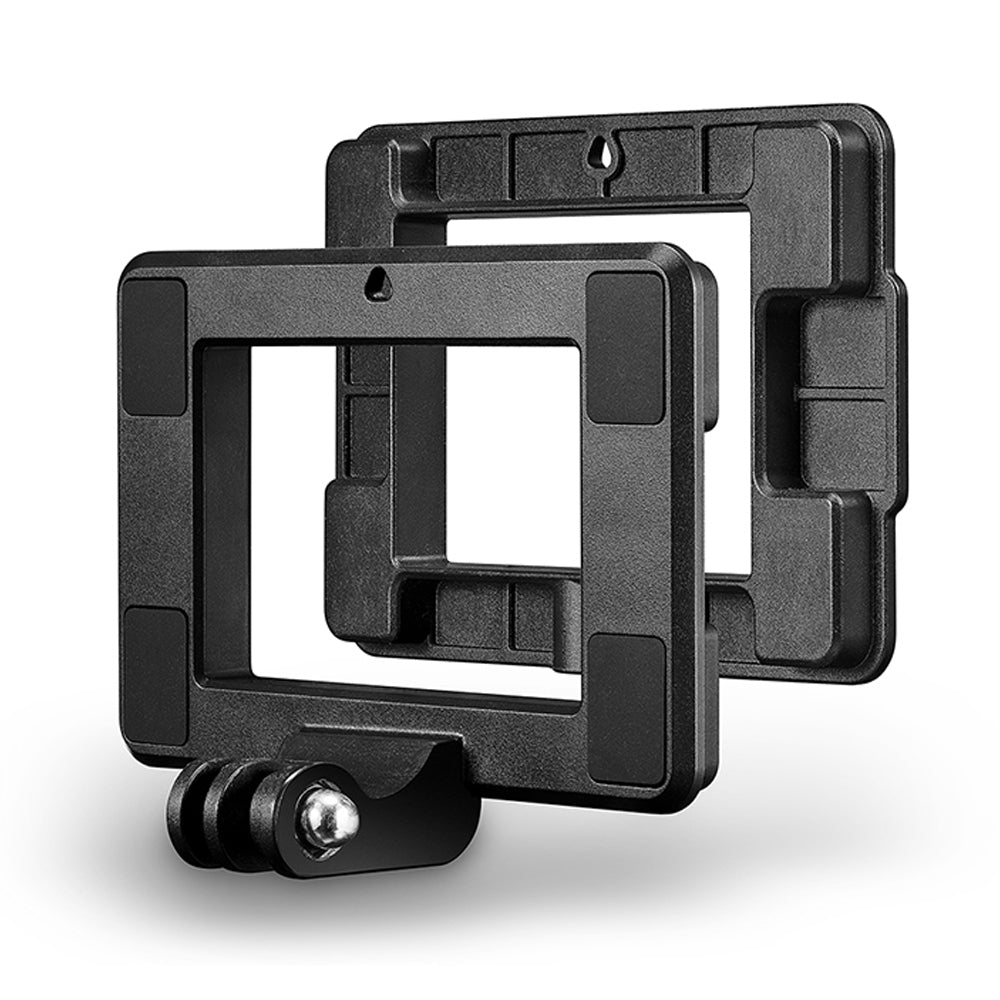 DJI-9366 Sports Camera Magnetic Bracket Action Camera Protective Frame Cage with 1 / 4 inch Screw, Cold Shoe for Selfie Stick, Tripod, Microphone