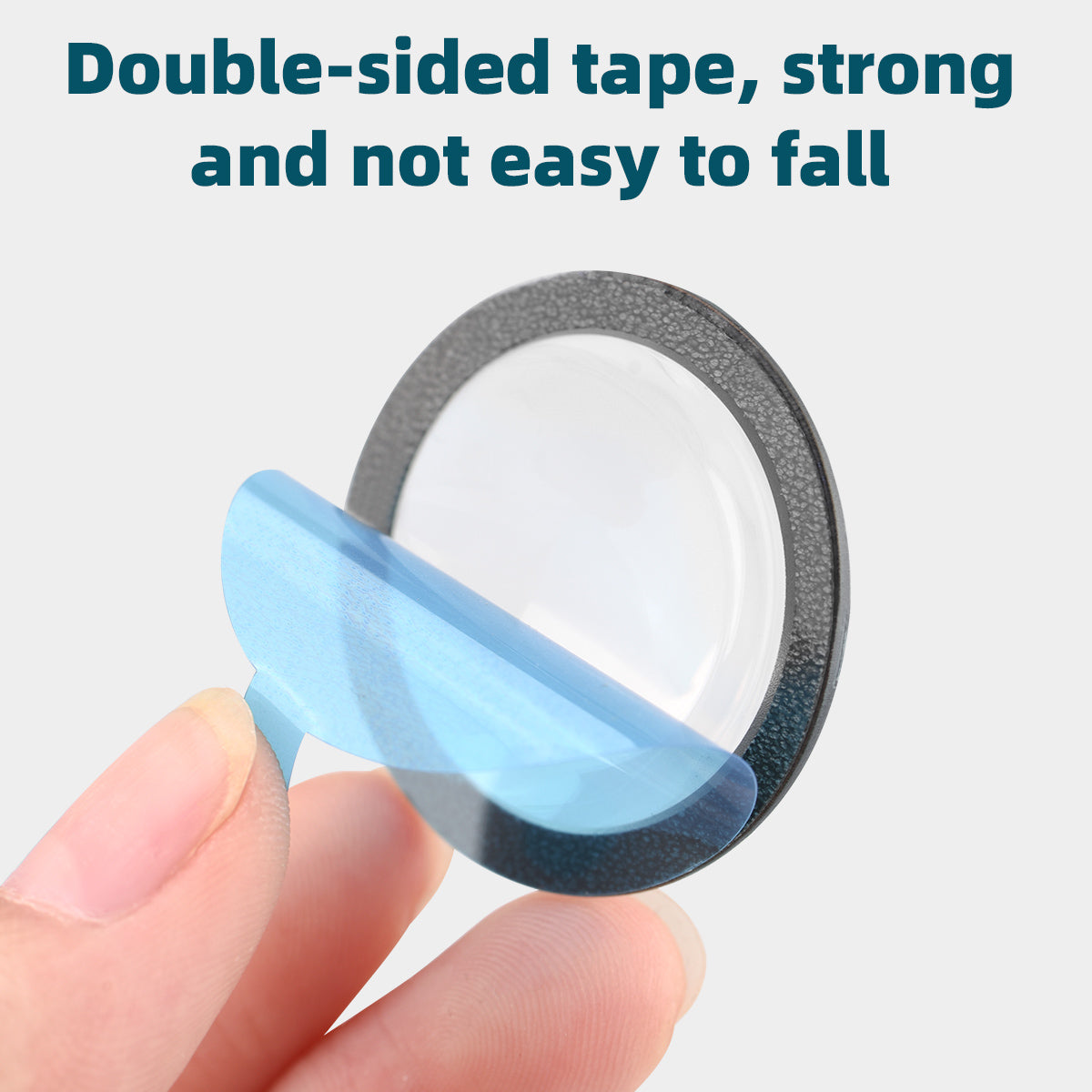 BRDRC 2Pcs PC Adhesive Lens Protector for Insta360 One X2 , Anti-scratch Sticky Camera Lens Guard