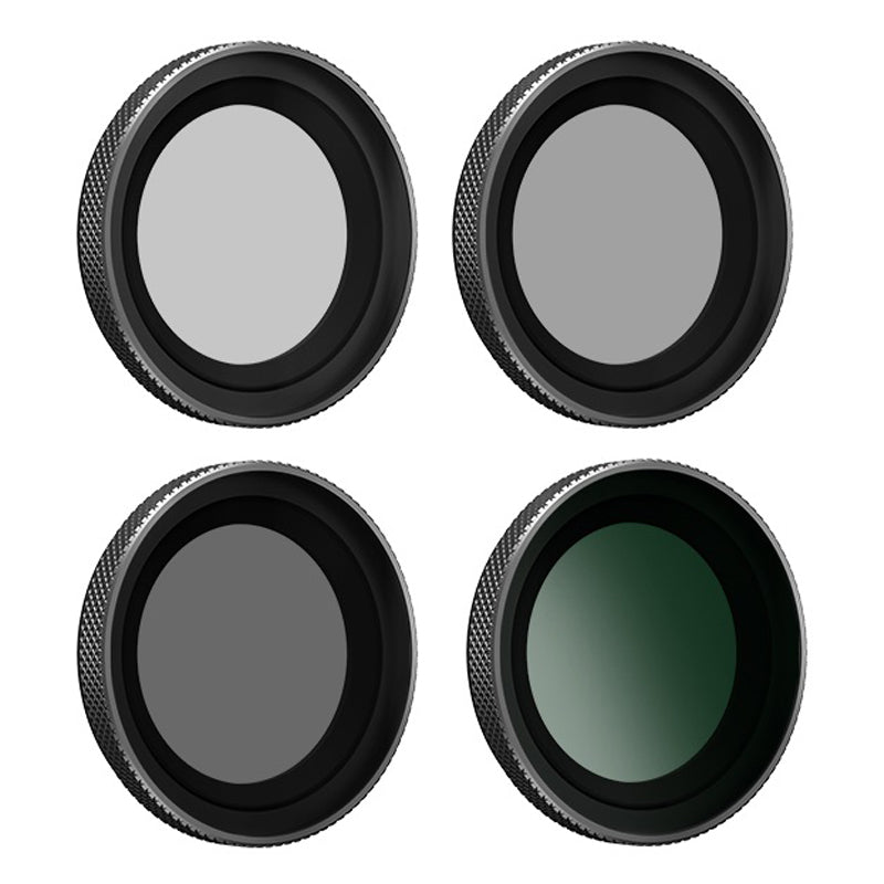 Uniqkart Optical Glass Waterproof Filter for Insta360 GO3 / GO2 Action Camera Lens Protective Filter CPL+ND8+ND16+ND32