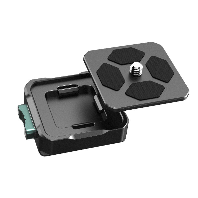Uniqkart Tripod Gimbal Camera Holder Quick Release Plate Aluminum Alloy Camera Accessories for Photography