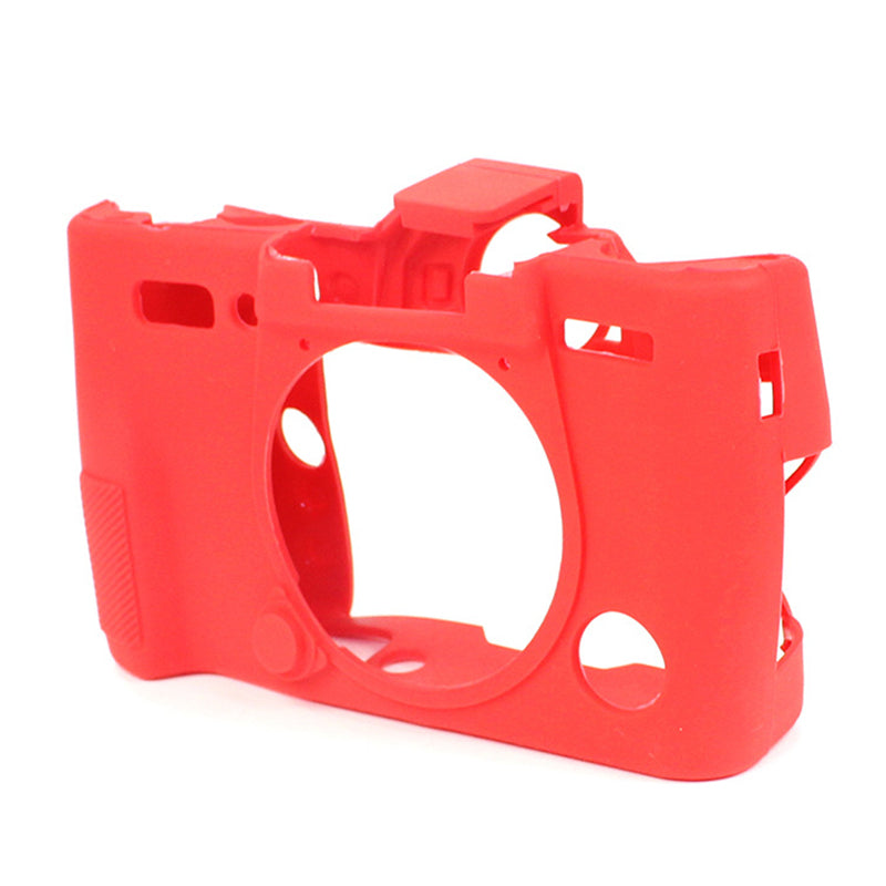 F38596-9 for Fujifilm X-T30 Soft Silicone Camera Sleeve Case Anti-drop Anti-dust SLR Camera Body Cover - Red