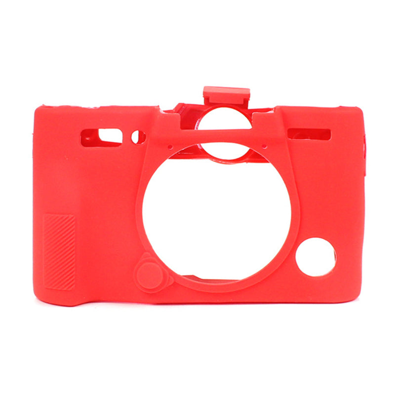 F38596-9 for Fujifilm X-T30 Soft Silicone Camera Sleeve Case Anti-drop Anti-dust SLR Camera Body Cover - Red