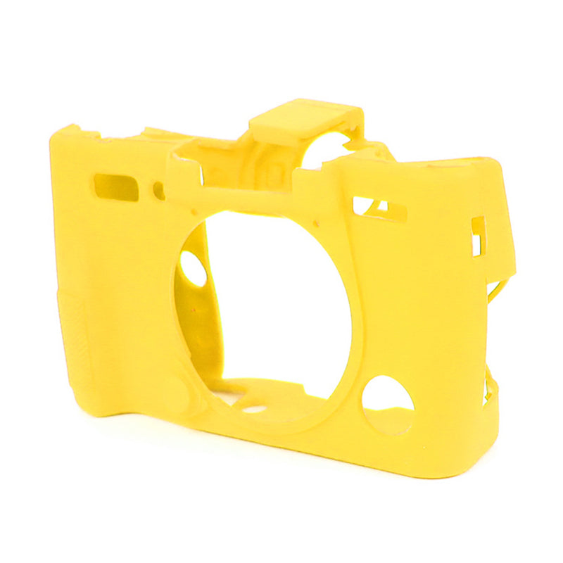 F38596-9 for Fujifilm X-T30 Soft Silicone Camera Sleeve Case Anti-drop Anti-dust SLR Camera Body Cover - Yellow