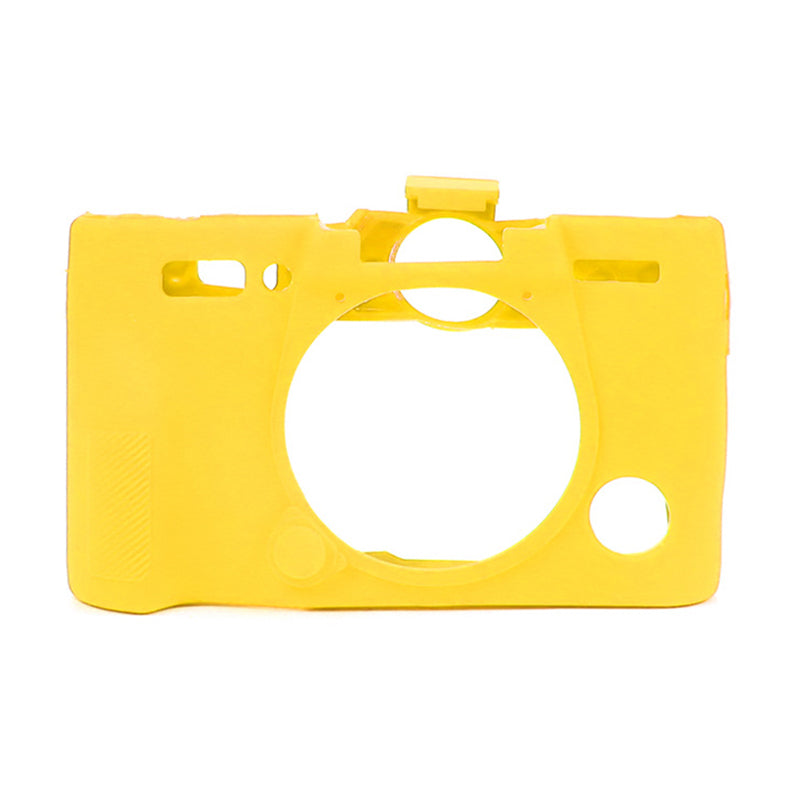 F38596-9 for Fujifilm X-T30 Soft Silicone Camera Sleeve Case Anti-drop Anti-dust SLR Camera Body Cover - Yellow