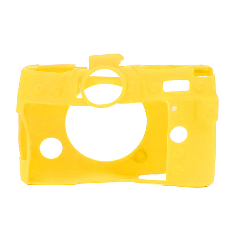 F38596-9 for Fujifilm X-T30 Soft Silicone Camera Sleeve Case Anti-drop Anti-dust SLR Camera Body Cover - Yellow