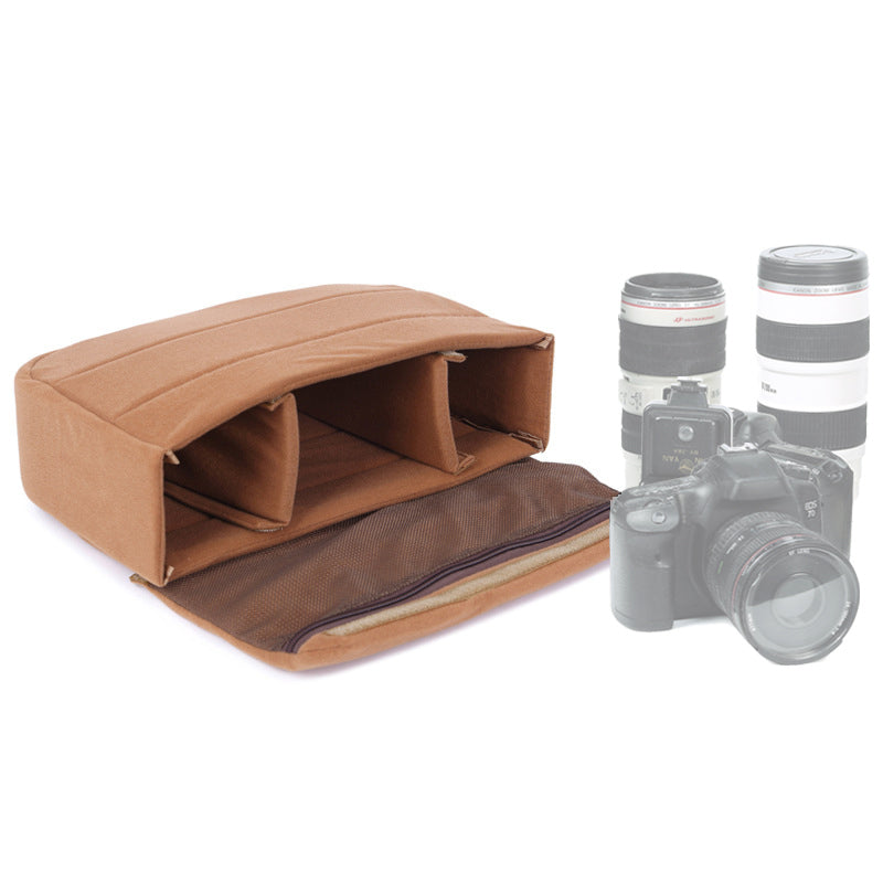 DSLR Camera Inner Bag Case Liner Soft Shockproof SLR Camera Bag Insert Case Digitial Camera Padded Bag