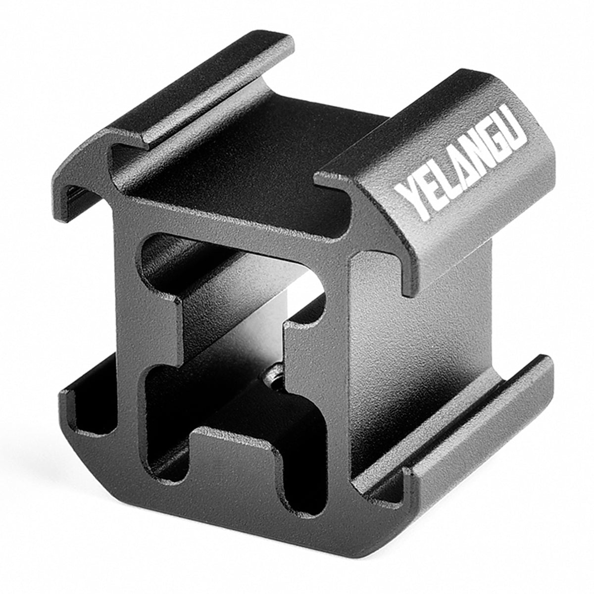 Yelangu A682 Three-Head Cold Shoe Base Extension Bracket Adapter Bracket Photography Accessories for Video Light Microphone