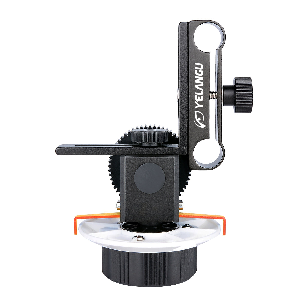Yelangu F0 Follow Focus Camera with Gear Ring Strap for Canon/Nikon Cameras/Video Cameras/DSLR - Orange