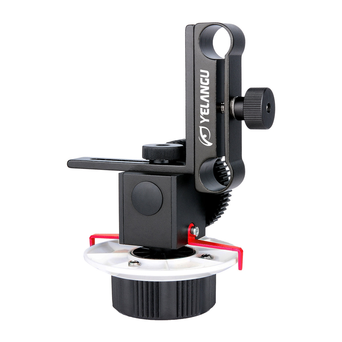 Yelangu F0 Follow Focus Camera with Gear Ring Strap for Canon/Nikon Cameras/Video Cameras/DSLR - Red