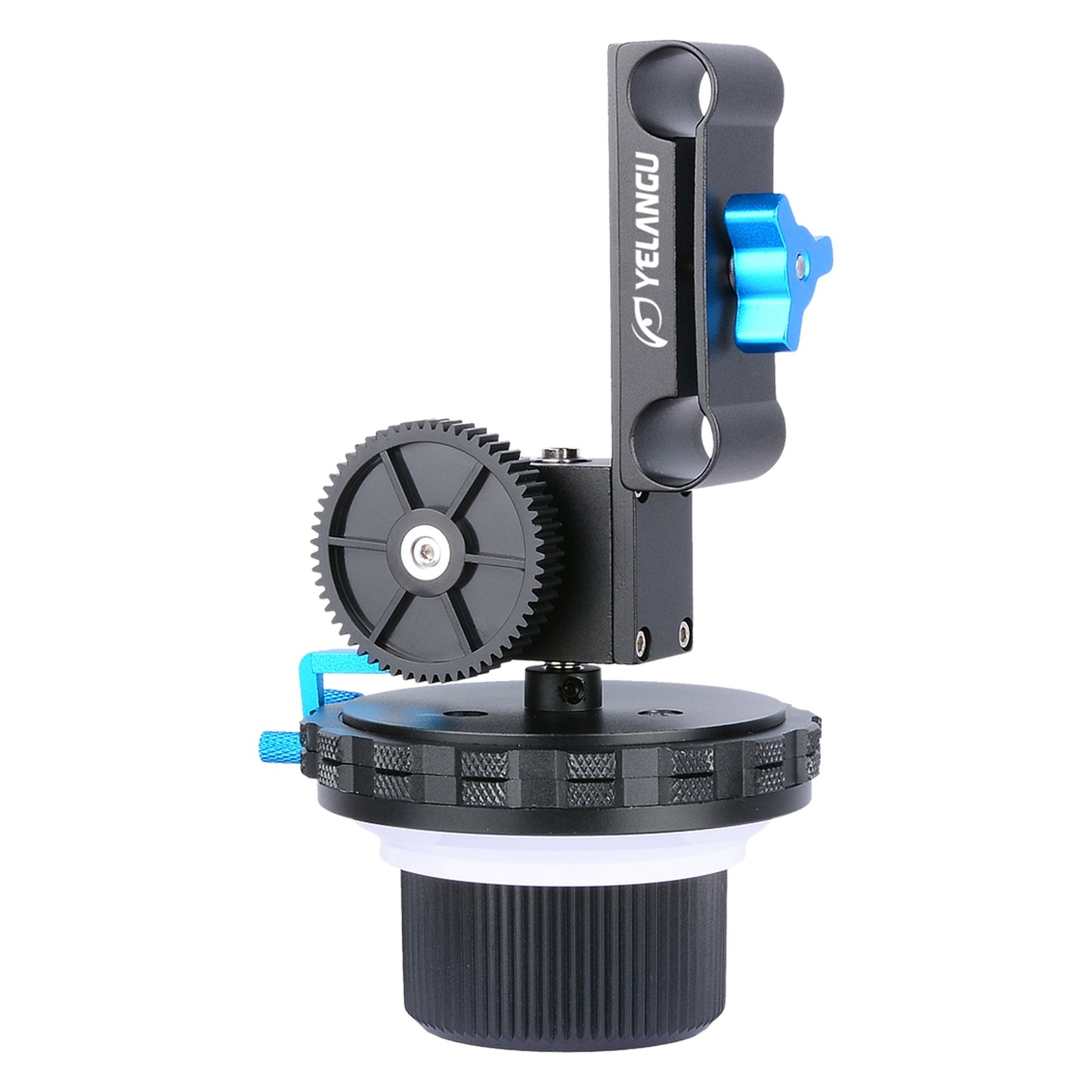 YELANGU F3 A/B Stop Follow Focus Rig Adjustable Gear Ring for Canon Nikon DSLR Video Camera with 52mm-86mm Lenses