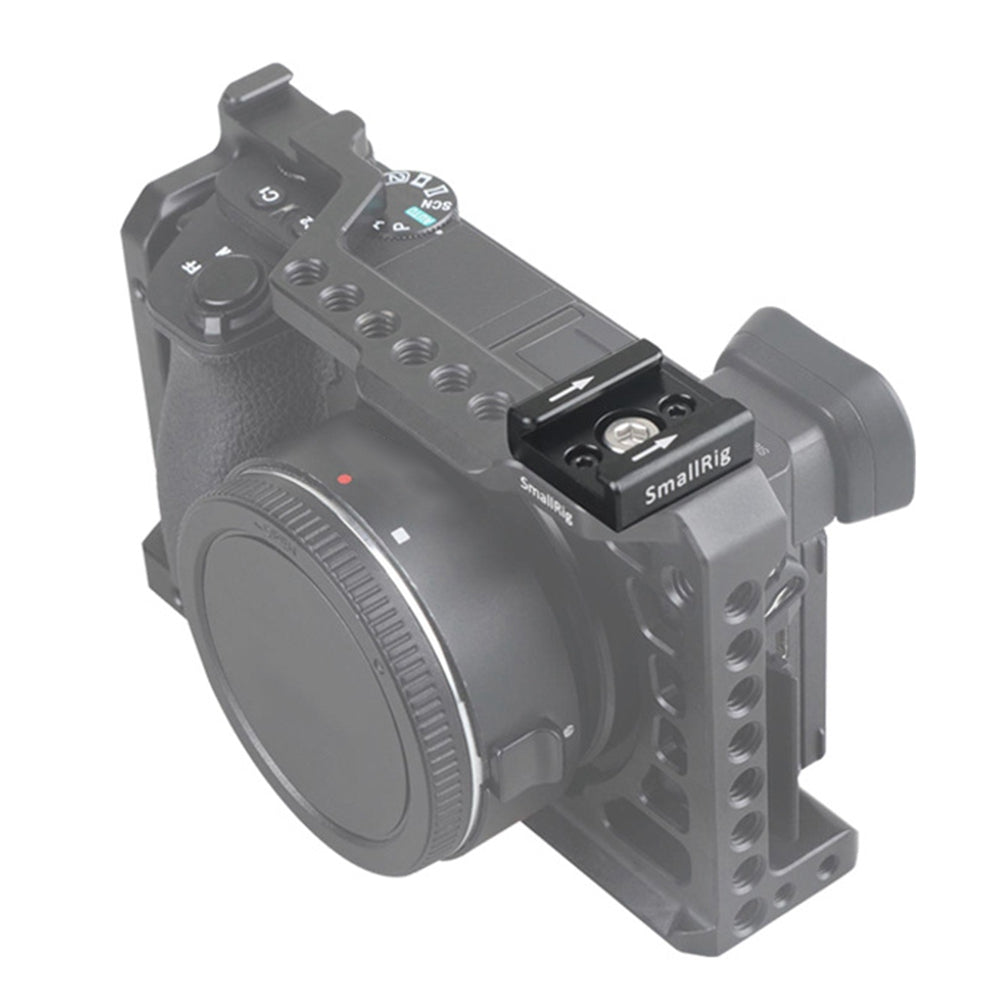SMALLRIG 2060 Quick-Release Standard Cold Shoe Camera Accessory for Mounting Microphone/Flash