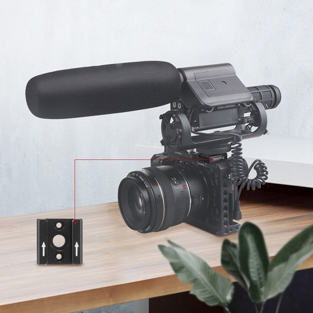 SMALLRIG 2060 Quick-Release Standard Cold Shoe Camera Accessory for Mounting Microphone/Flash
