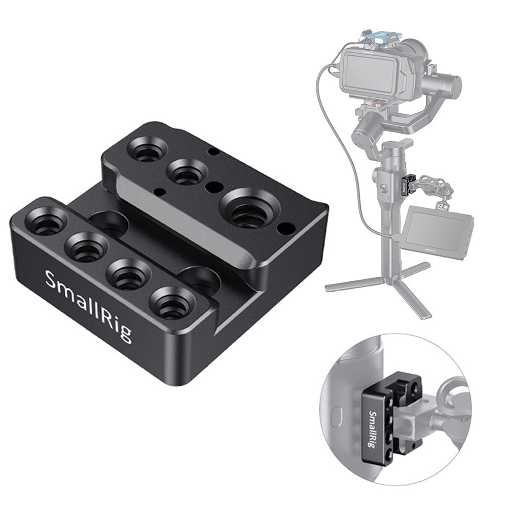 SMALLRIG 2214 for DJI Ronin S/SC Stabilizer/DJI RS2/RSC 2 Stabilizer Extender Monitor Mount Holder Mounting Plate Accessory