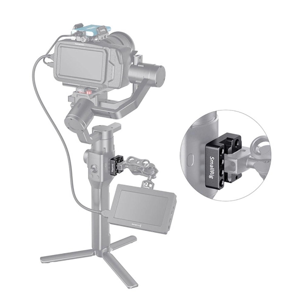 SMALLRIG 2214 for DJI Ronin S/SC Stabilizer/DJI RS2/RSC 2 Stabilizer Extender Monitor Mount Holder Mounting Plate Accessory