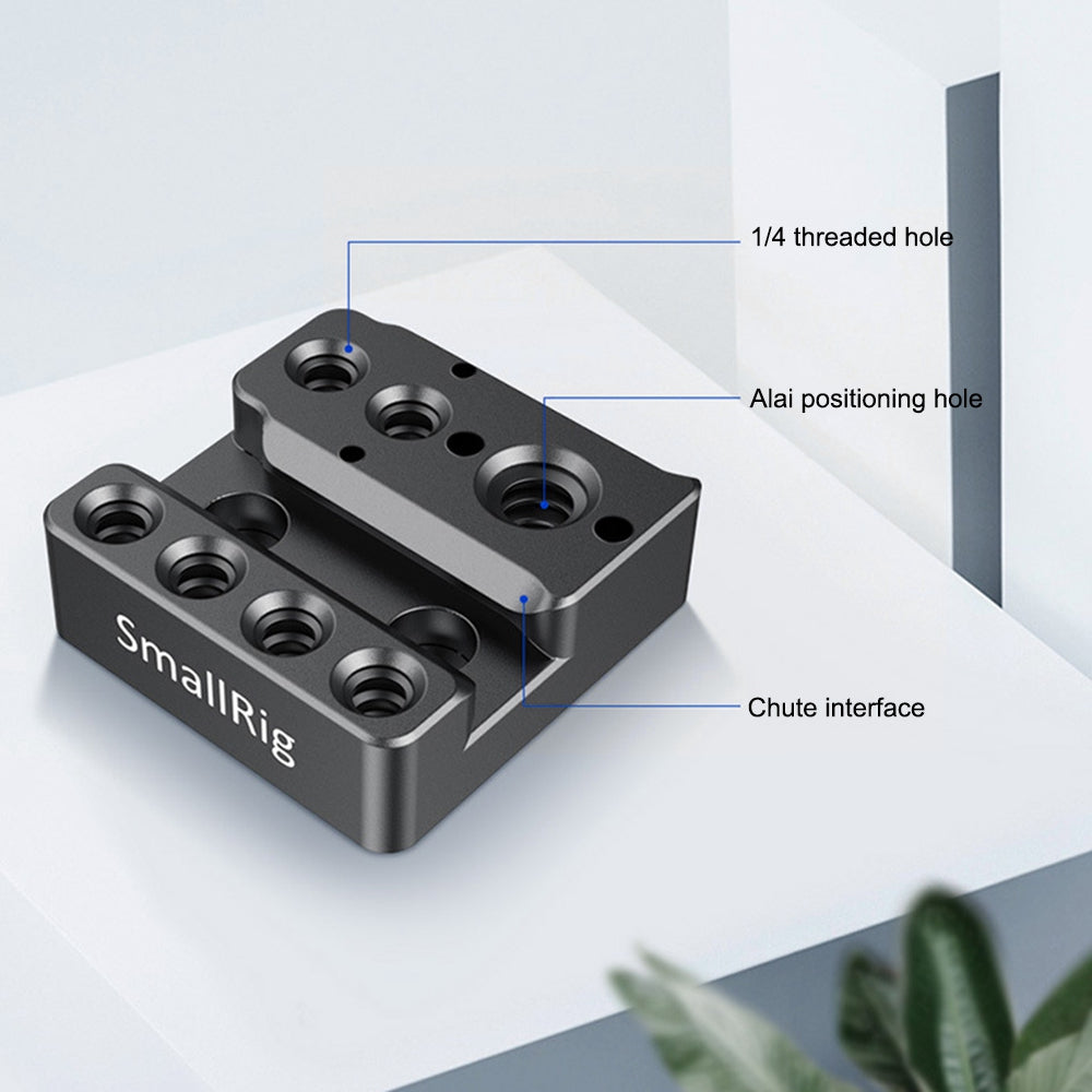 SMALLRIG 2214 for DJI Ronin S/SC Stabilizer/DJI RS2/RSC 2 Stabilizer Extender Monitor Mount Holder Mounting Plate Accessory