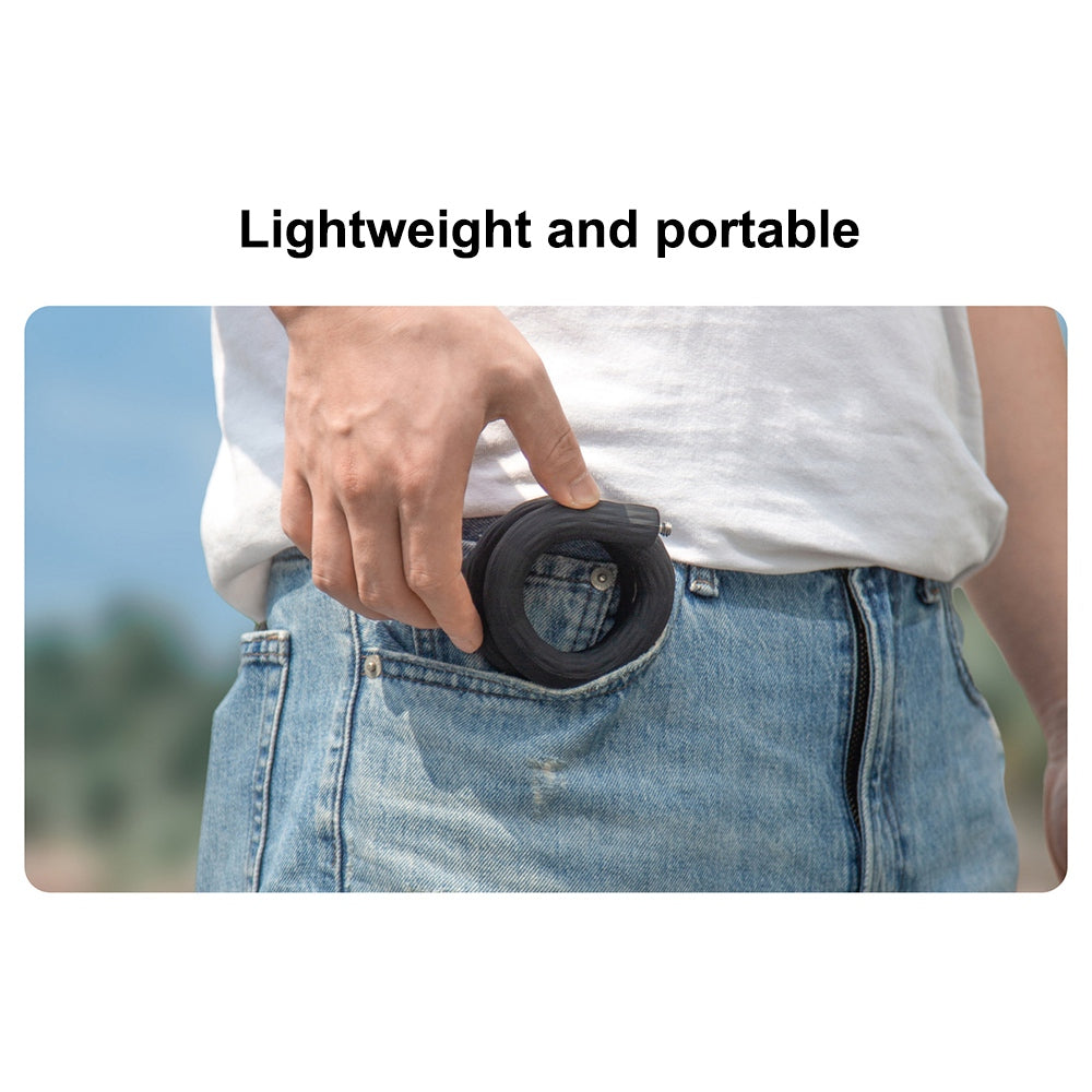 TY-RXZJ-360 for Insta360 GO2/ONE X2/RS/R/X Flexible Twist Mount Clamp Goose-Neck Stand Selfie Stick