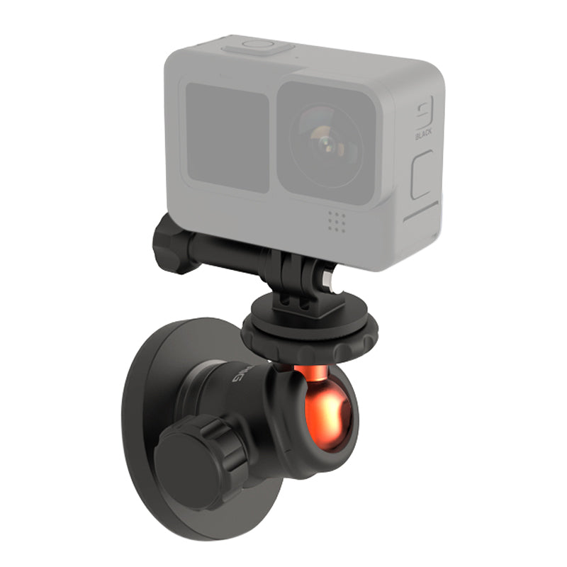 Uniqkart Magnetic Bracket for Sports Camera Angle Adjustable Aluminum Alloy Stand