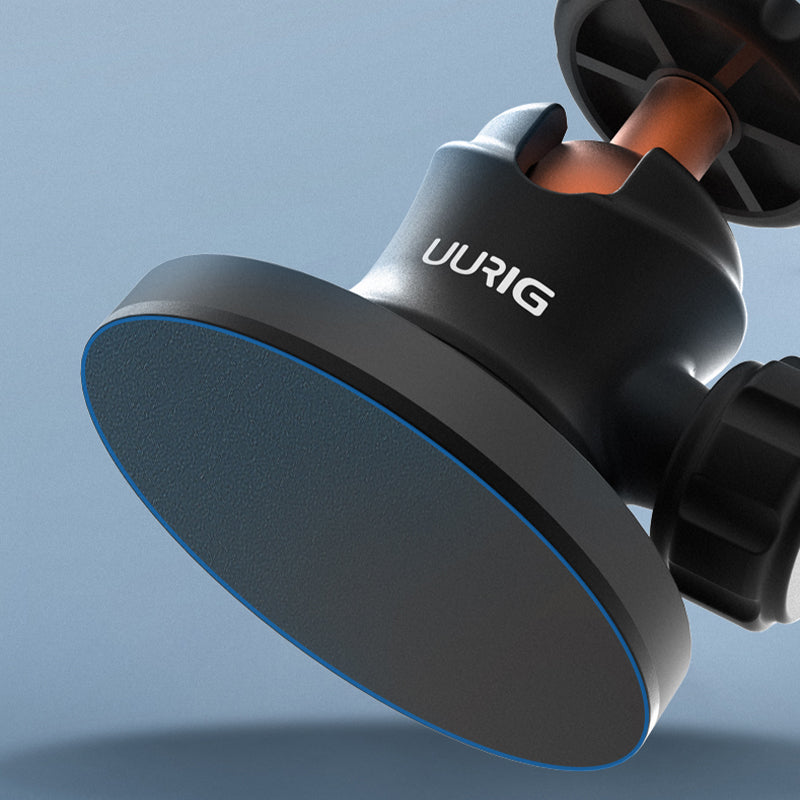 Uniqkart Magnetic Bracket for Sports Camera Angle Adjustable Aluminum Alloy Stand