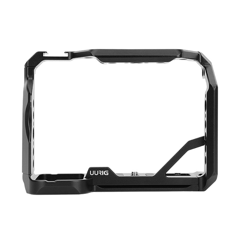 Uniqkart Hard Aluminum Alloy Camera Case for Sony A7M4/A74A/A7S3, Housing Hollow Frame Cage Housing Shell