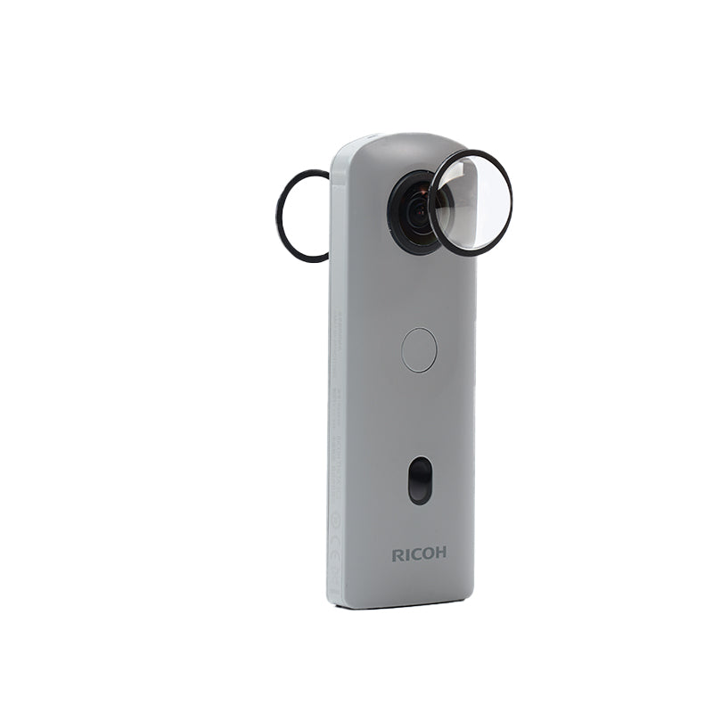 Uniqkart for RICOH THETA SC2/S/V Lens Guards Waterproof Film Coated Panoramic Camera Lens Protector