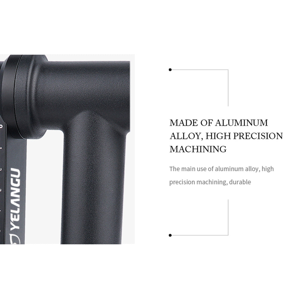 Yelangu A17 360 Degrees Horizontal Scale Aluminum Alloy Camera Gimbal Stabilizer Tripod Connection Stand