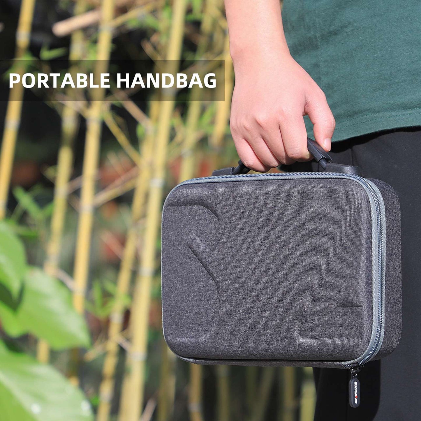 Uniqkart OA3-B510 Standard Combo Bag for DJI Osmo Action 3 Anti-Scratch Carrying Case Wear-Resistant Shockproof Bag with Strap / Buckle