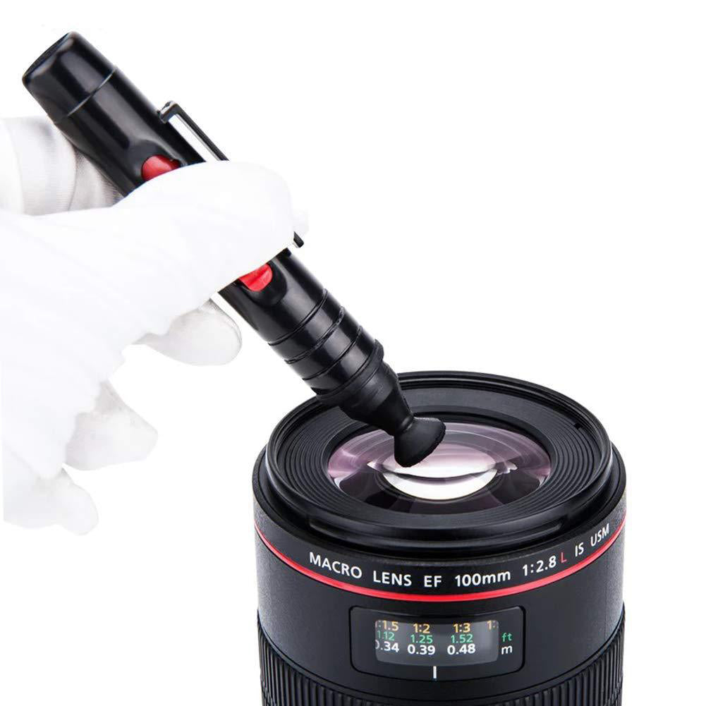 DSLR Lens Cleaning Cloth + Dual Carbon Head Cleaning Pen + Air Blower Camera Lens Cleaning Kit