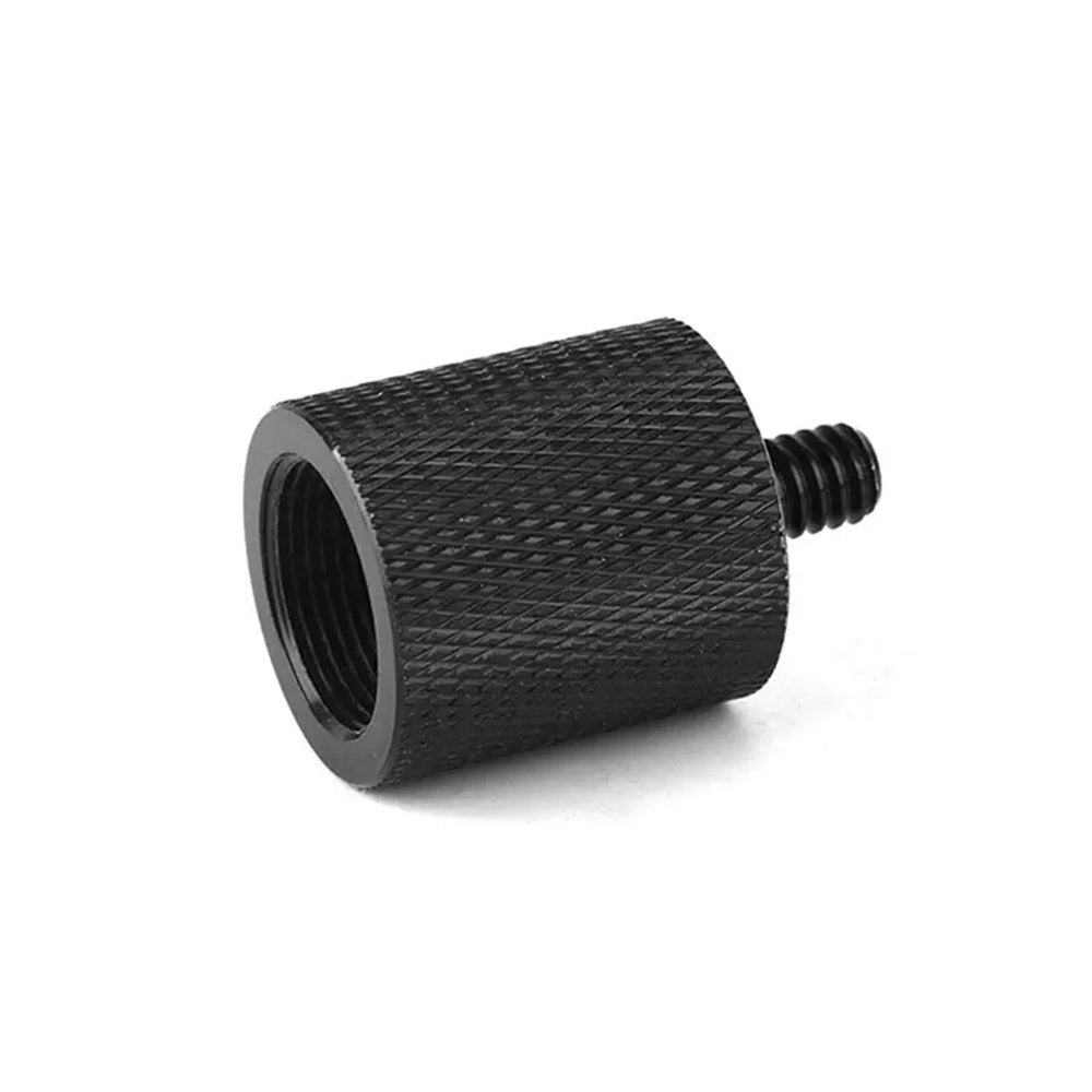 Aluminum Alloy Mic Stand Adapter 5 / 8inch Female to 1 / 4inch Male Screw Adapter Tripod Screw Converter Compatible with Other 1 / 4inch-20 Accessories