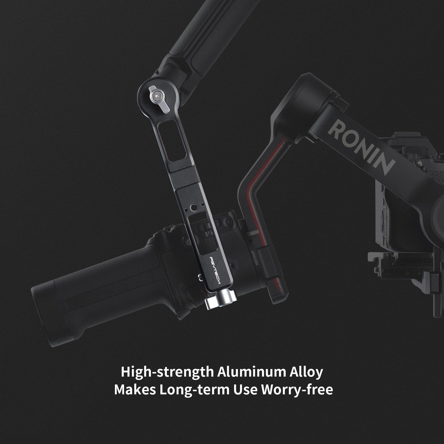 P-RH-162 For DJI RS3 / RSC2 / RS3 Pro Handgrip Mount Extend Stand Adapter Bracket