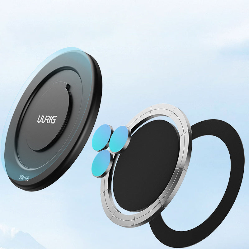 Uniqkart PH-08 Magnetic Plate Adapter Phone Mount Holder Magnet Compatible with MagSafe for DJI Osmo Gimbal Stabilizer