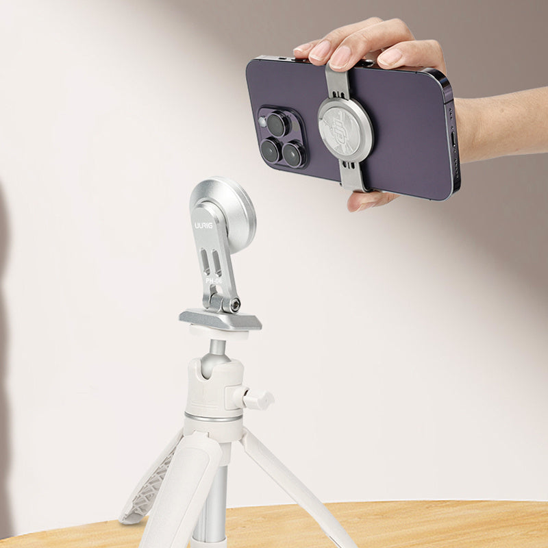 Uniqkart PH-06 Magnetic Phone Mount for DJI Osmo Mobile OM6 / 5 / 4 Handheld Stabilizer Bracket Anti-lost Holder