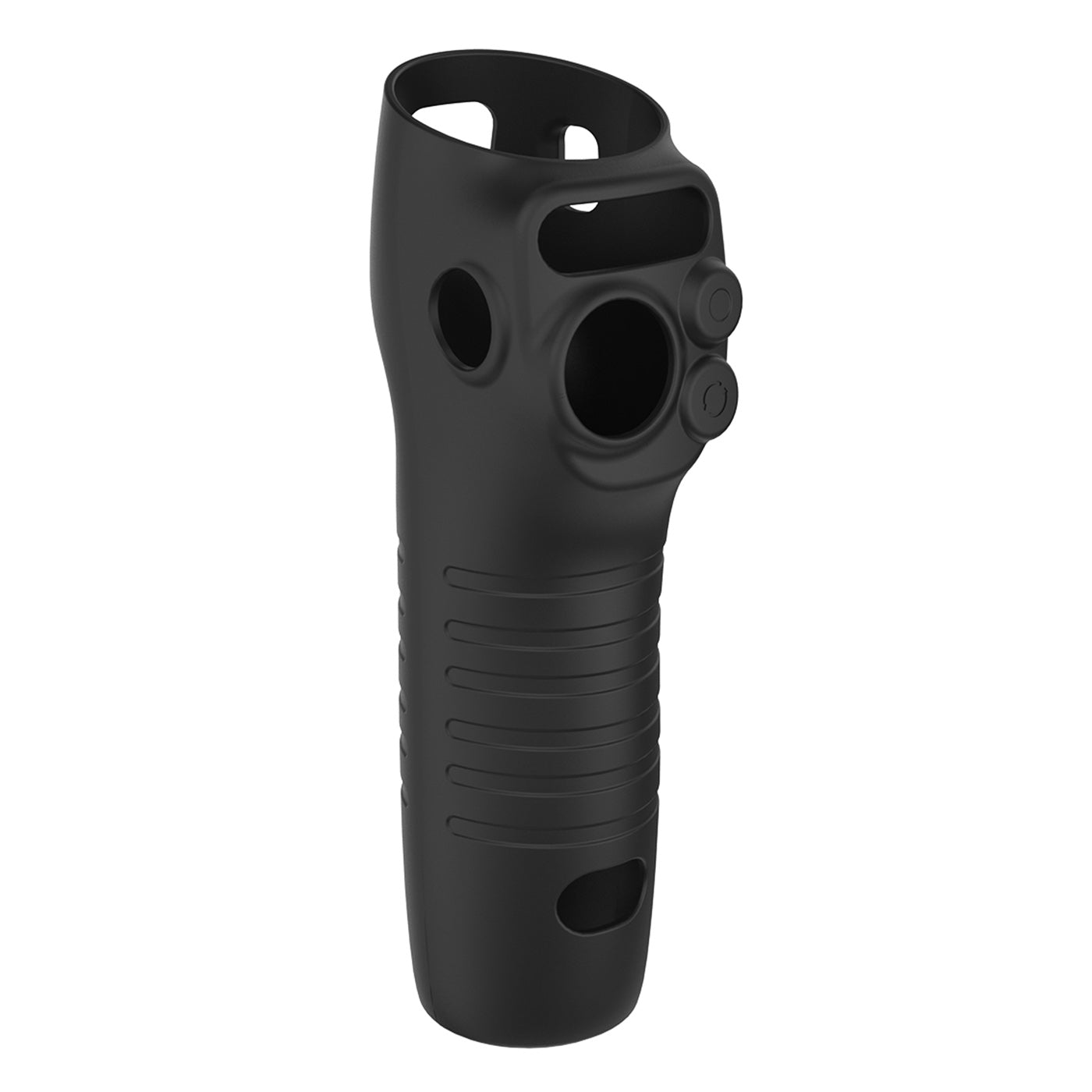 Uniqkart OM6-BHT515 For DJI Osmo Mobile 6 Protective Case Anti-shake Phone Gimbal Silicone Anti-scratch Anti-dust Sleeve - Black