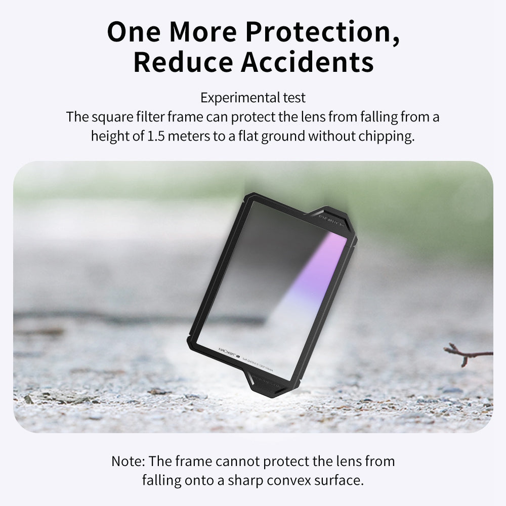 K&F CONCEPT KF31.039 2PCS Nano-X Pro 100x150mm Suqare Filter Protection Frame Camera Lens Accessories