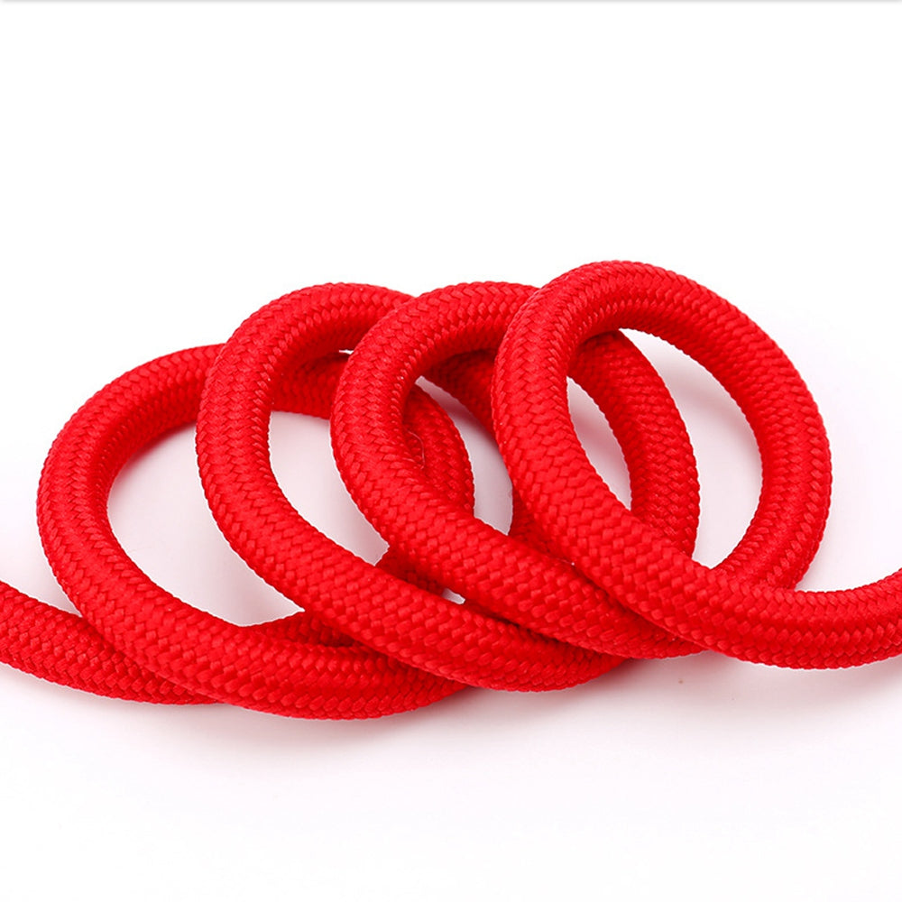 SZ Outdoor Camera Carrying Round Rope SLR Camera Neck Shoulder Strap Braided Rope - Red