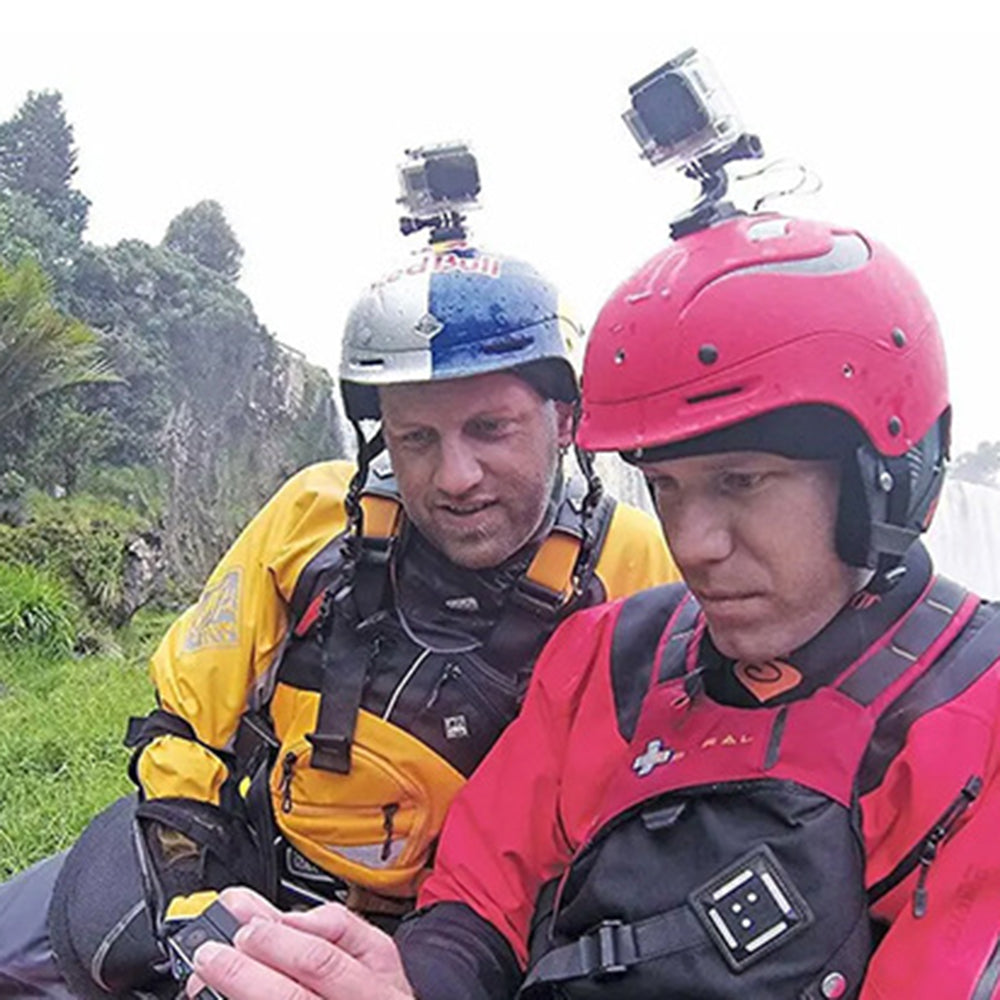 2Pcs Adhesive Pad Set for GoPro Series 39x49mm Double Sided Tapes Sticky Curved Helmet Surfboard Sticker