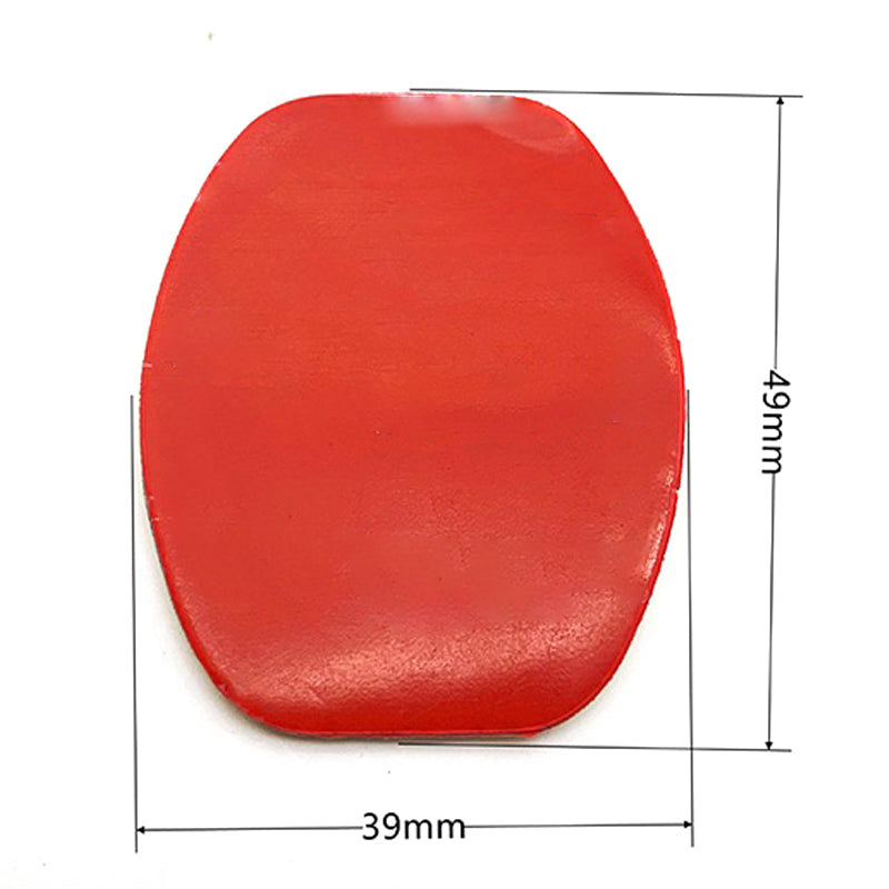 2Pcs Adhesive Pad Set for GoPro Series 39x49mm Double Sided Tapes Sticky Curved Helmet Surfboard Sticker