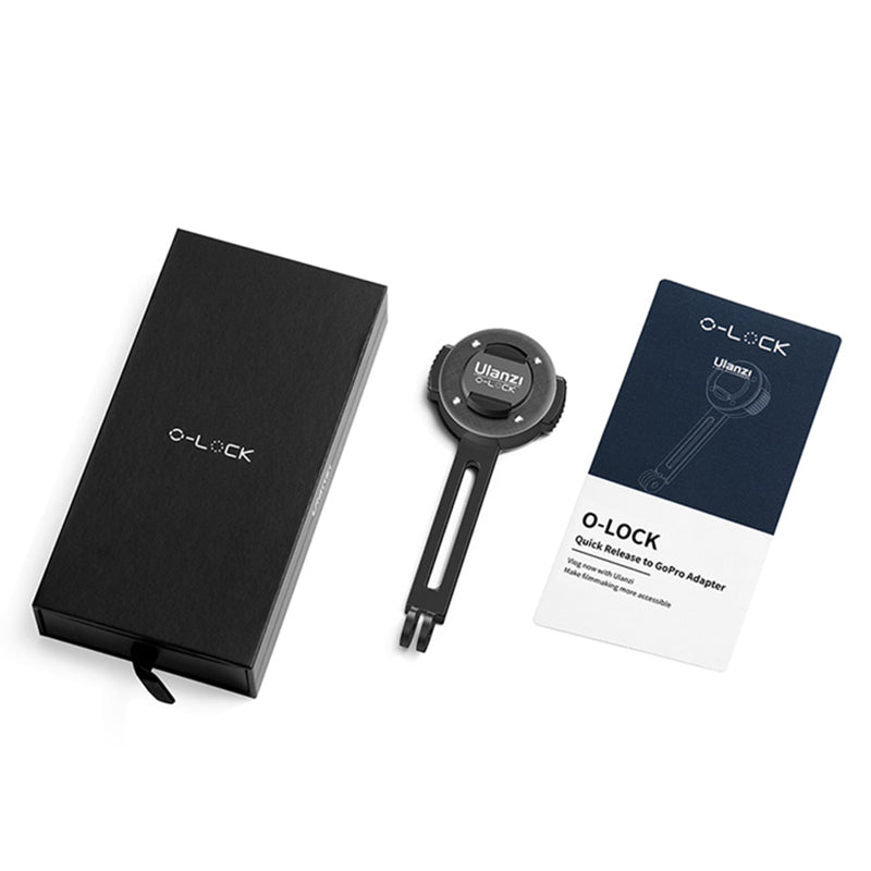 Uniqkart O-LOCK Series Phone Mount Stand for GoPro Interface Quick Release Bracket Adapter Smartphone Live Broadcast Stand Holder