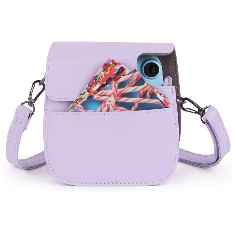 Instant Cameras Camera Accessories 5-in-1 Colorful Bundle Kit for FujiFilm Mini 11 / 9 / 8, Includes Camera Bag, Album and Other Elements for Collecting / Displaying Photos - Purple