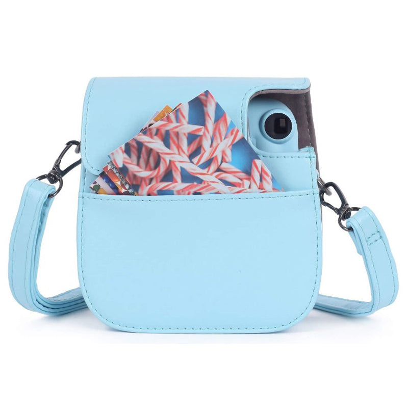 Instant Cameras Camera Accessories 5-in-1 Colorful Bundle Kit for FujiFilm Mini 11 / 9 / 8, Includes Camera Bag, Album and Other Elements for Collecting / Displaying Photos - Sky Blue