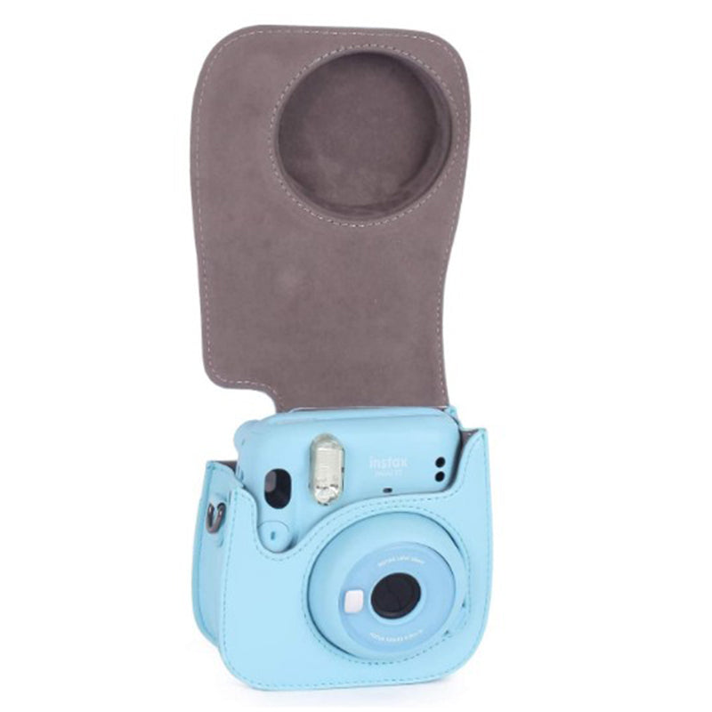 Instant Cameras Camera Accessories 5-in-1 Colorful Bundle Kit for FujiFilm Mini 11 / 9 / 8, Includes Camera Bag, Album and Other Elements for Collecting / Displaying Photos - Sky Blue
