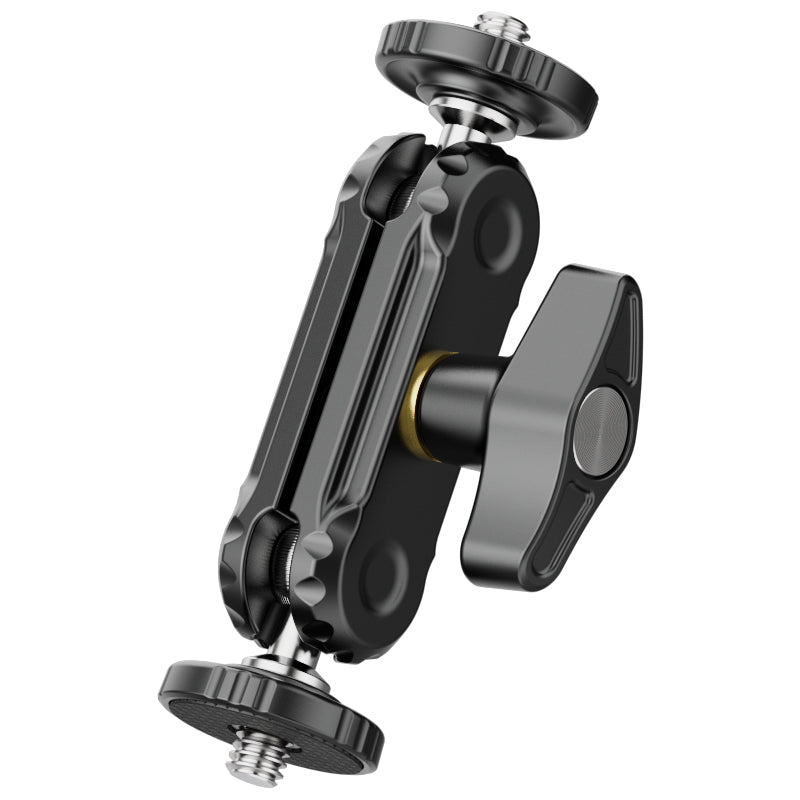 ULANZI R102 1Pc Metal Magic Arm With 360 Degree Double Ball Heads 1 / 4inch Screw Extend Mount for DSLR Camera Monitor Video Light Mic Tripod