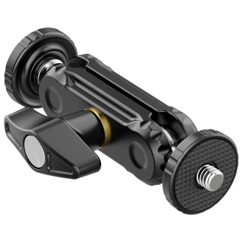 ULANZI R102 1Pc Metal Magic Arm With 360 Degree Double Ball Heads 1 / 4inch Screw Extend Mount for DSLR Camera Monitor Video Light Mic Tripod