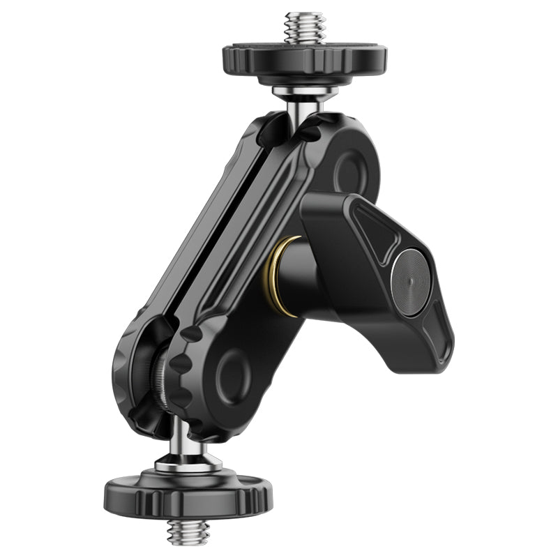 ULANZI R102 2Pcs Double Ball Heads Magic Arm Holder with 1 / 4inch Screw Mount for Camera Video Light Monitor Photography Accessories