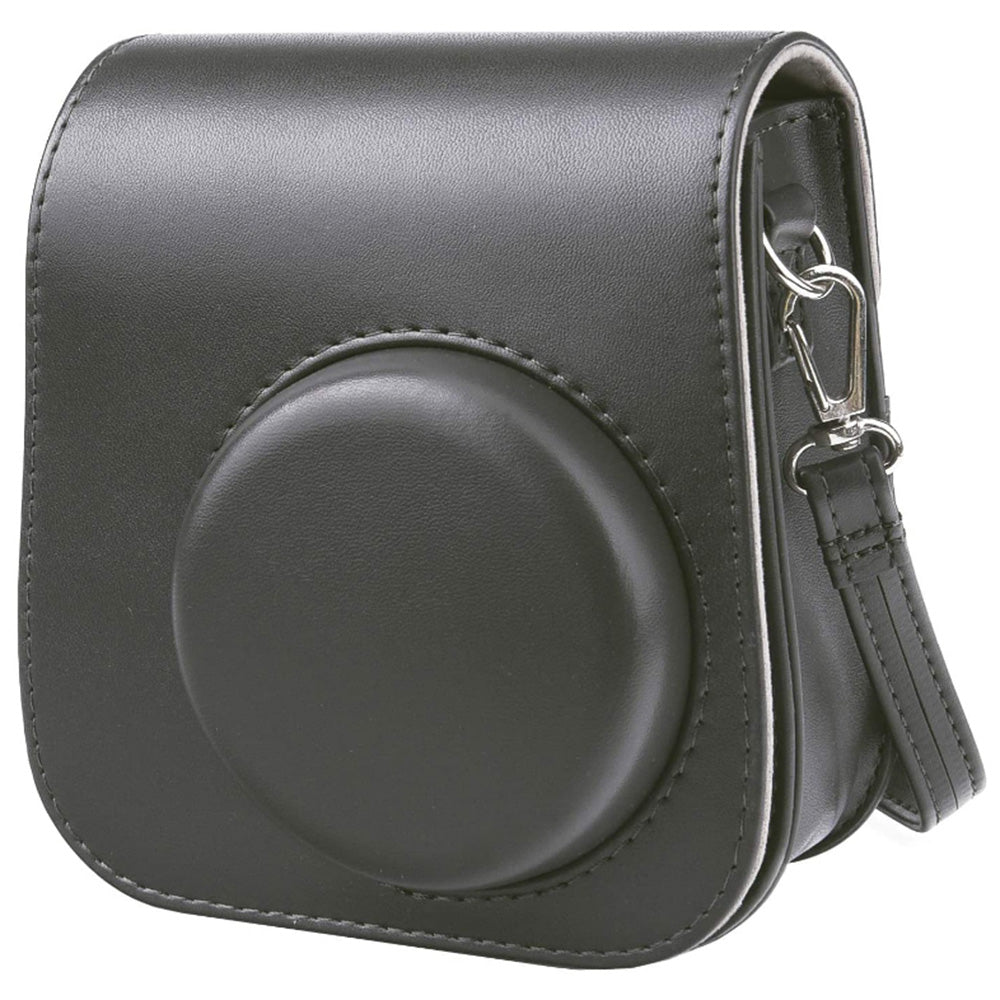 Instant Camera Accessories Compatible with Fujifilm Instax Mini 11, 14-in-1 Shutter Accessories Bundle with PU Leather Bag / Shoulder Strap / Instant Camera Gift Sets - Black