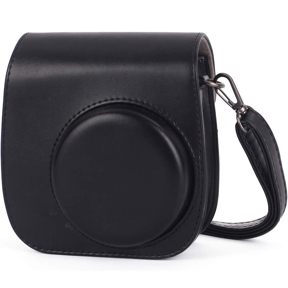 12-in-1 Instant Camera Accessories Kit for Fujifilm Instax Mini 11, Includes Bag, Album for Collecting / Displaying Photos - Black